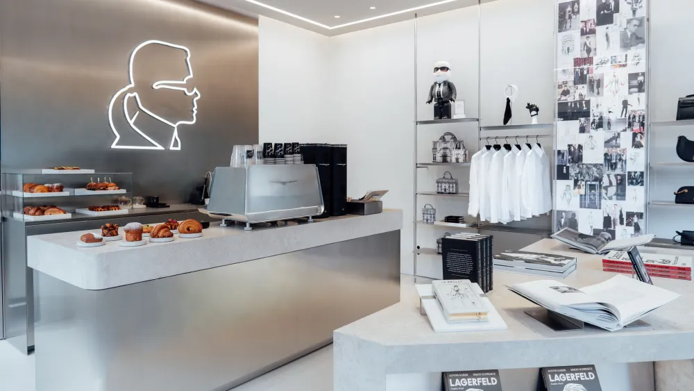 The Karl Lagerfeld Brand Opened a Café in Amsterdam