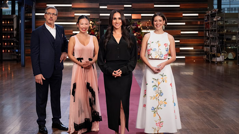 Meghan Markle Wears Camilla & Marc and Matteau on ‘MasterChef’ Australia