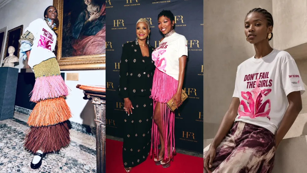 Harlem’s Fashion Row, Susan G. Komen Team on Charitable T-Shirt