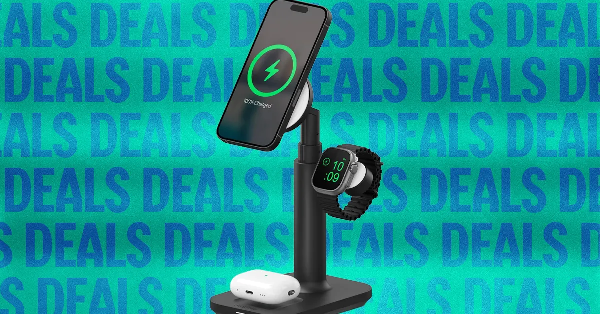 Mophie’s Extendable MagSafe 3-in-1 Charging Stand Is 50 Percent Off